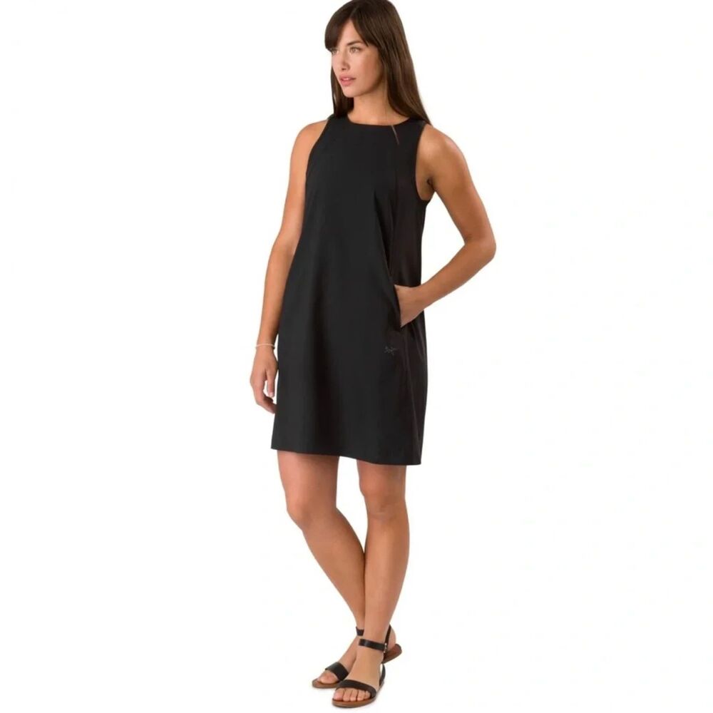 Arc'teryx Black Contenta‎ Sporty Shift Dress Women's Sz Small Outdoors Gorpcore